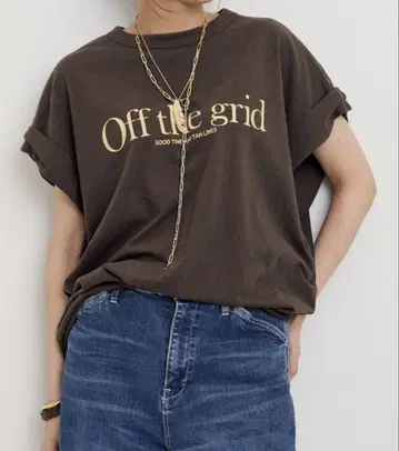 [ AMERICANA/아메리카나 ] Off the grid T-shirt