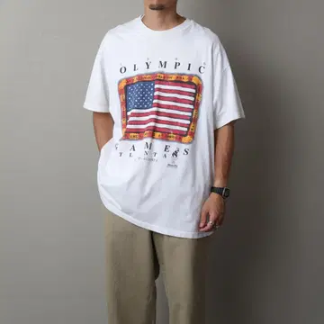 1990's MadeinUSA Printed T-shirt 111218