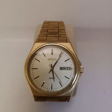 SEIKO SPIRIT 골드 7N43-7180 정크