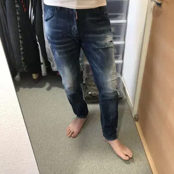 가격 인하 DSQUARED2 SKATER JEAN 데님 46