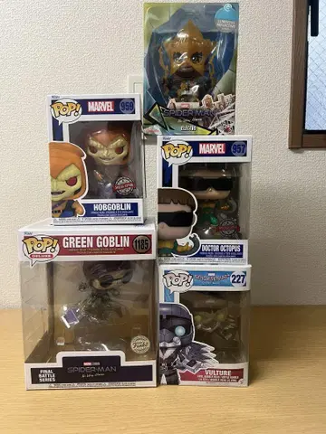 Funko Pop! Marvel 스파이더맨 빌런 세트
