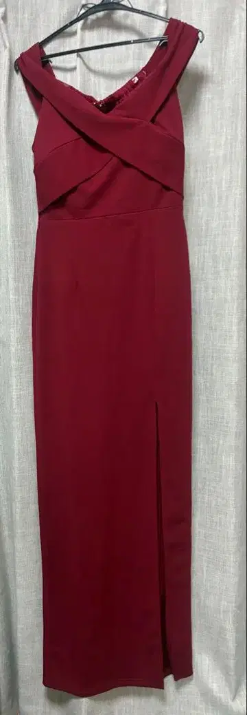 RED 롱 드레스 XL