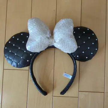 디즈니 머리띠 블랙 리본 포함
