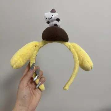 폼폼푸딩 머리띠