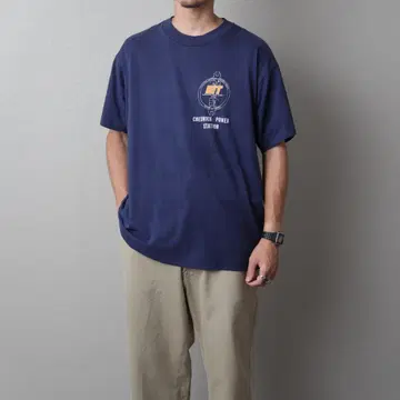 1990's MadeinUSA Printed T-Shirt 111231