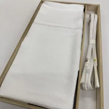 새상품 고급 오비 조임 오비 아게 세트 고급 끈 고급 매듭끈 화이트