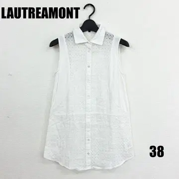0174M LAUTREAMONT 슬리브리스 셔츠 여성