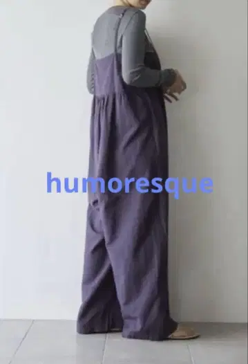 [새상품급] humoresque 멜빵바지 네이비