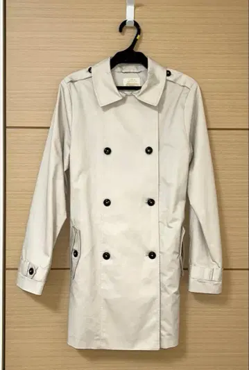 ZARA 트렌치코트 라이트 베이지 164cm