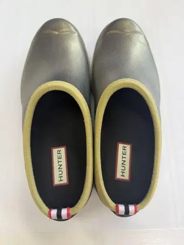 새상품급 통굽 슬립온 HUNTER PLAY Clog UK5 24cm 정도