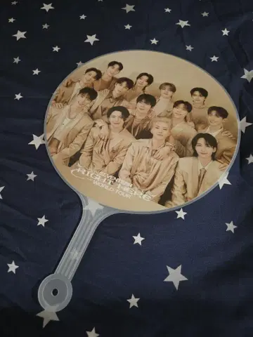 SEVENTEEN 월드 투어 고양 부채 전원