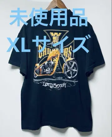 미사용품 WEST COAST CHOPPERS S/S 티 USA 제작
