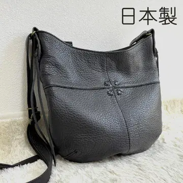 일본제 가죽 숄더백 블랙 가벼운 사선 가죽 블랙 가방
