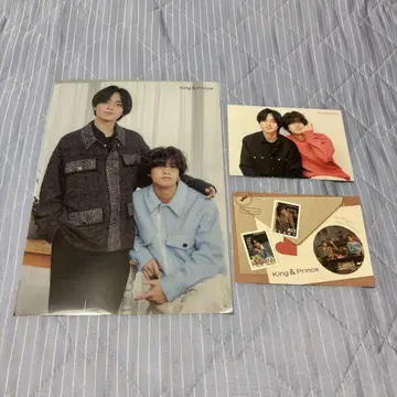 King & Prince heart CD 3형태 외장 특전 3종