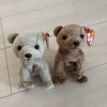 ty BEANIE ORIGINAL BABY 곰 봉제 인형