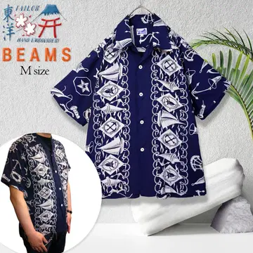 [레어] 동양 엔터프라이즈 x BEAMS 별주 알로하 셔츠 남성용 M