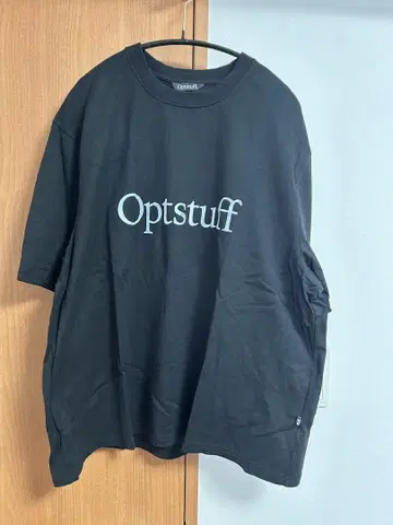 OPTSTUFF REFLECTIVE CLASSIC LOGO T BLACK