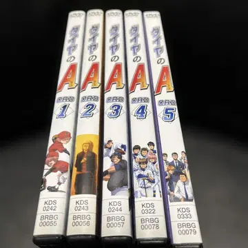 다이아몬드 에이스 특장판 부록 DVD 5권 세트 OAD