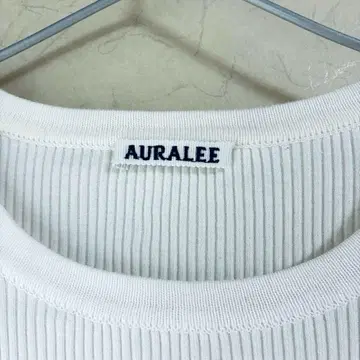 AURALEE 오라리 상의 리브 사이즈 0