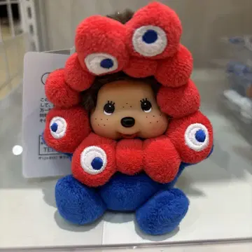 새상품 먘먘 몬치치 콜라보 마스코트 볼체인 포함