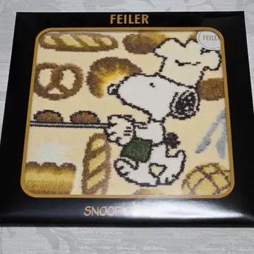 FEILER 스누피 손수건 베이커리 스누피타운 미츠코시 이세탄