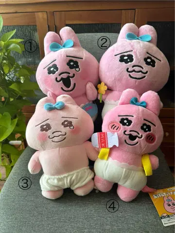 빤쮸토끼 봉제 인형 세트