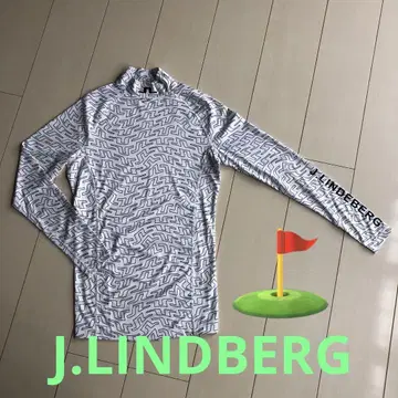 J.LINDBERG 올 패턴 하이넥 긴팔 XS이지만 여성용 LL 사이즈감
