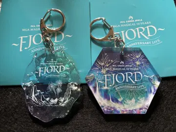 미세스 그린 애플 FJORD 피요르드 아크릴 키링 2세트