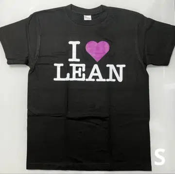 I love lean 티셔츠 S 블랙 오피움 Y2K yokosquad
