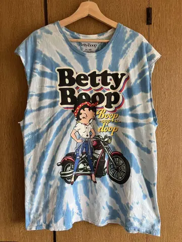 빈티지 Betty Boop 슬리브리스