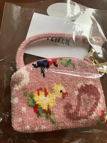 FEILER 하이디 페이즐리 치카자와 레이스 가게 콜라보 사이드 파우치