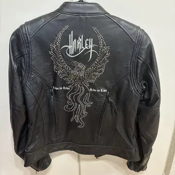 [새상품급] Harley Davidson 천연 가죽 자켓 S 사이즈