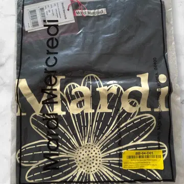 Mardi Mercredi 마르디메크르디 티셔츠 블랙 x 크림