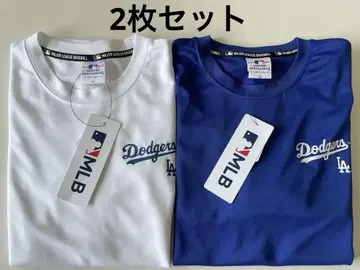 LA 다저스 메쉬 소재 롱 티셔츠 2매 세트