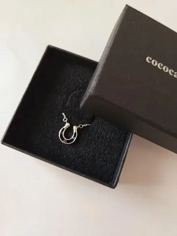 K10 WG 블랙 다이아 목걸이