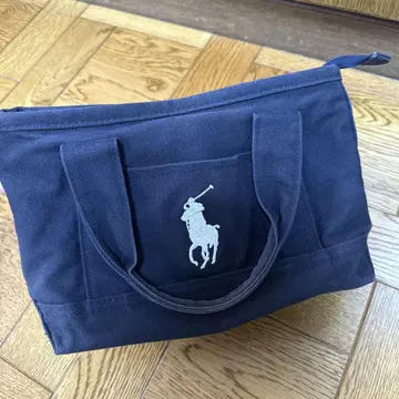 Polo Ralph Lauren 네이비 토트백