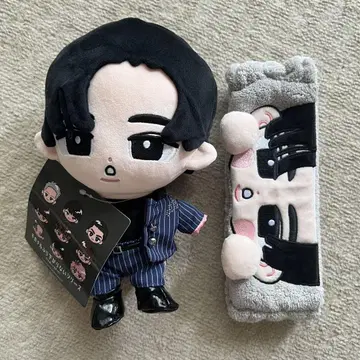 SnowMan 메구로 렌 스노치루 Big 봉제 인형 헤어밴드