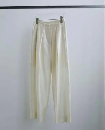 anuke sheer tuck pants 38