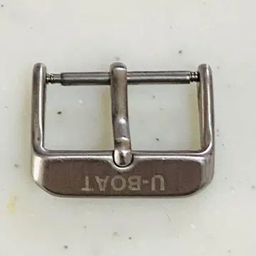 U-BOAT 실버 버클 비죠 남성용