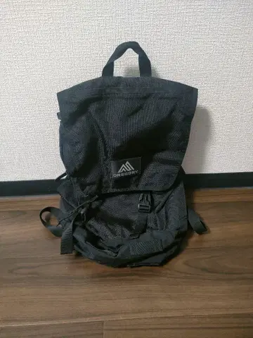 GREGORY 블랙 백팩