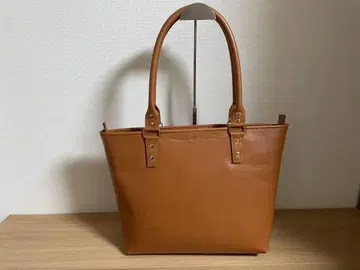 토트백 소가죽 브라운 계열 A4 사이즈 핸드메이드