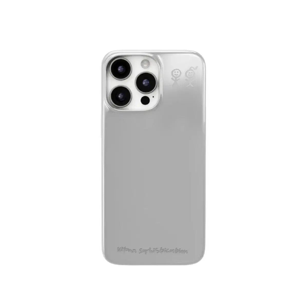Urban Sophistication iPhone 16 Pro Chrome/Silver Skinny Case #어반