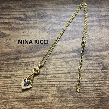 NINA RICCI 니나리치 골드 실버 목걸이 여성용