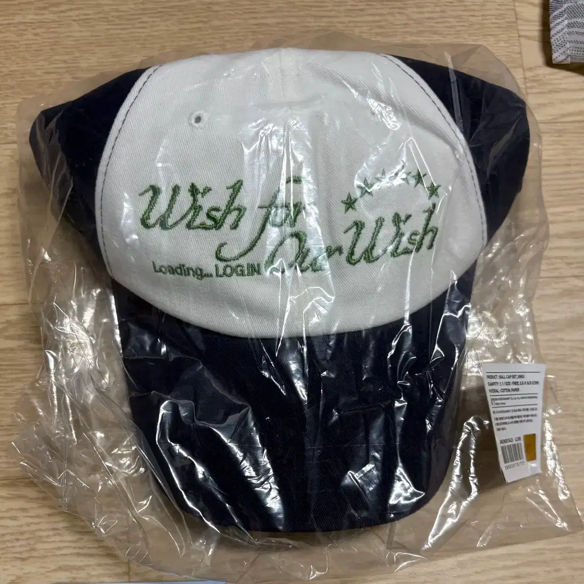 NCT 엔시티 (New) NCT Wish Login MD Ball Cap wts #엔시티위시