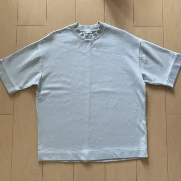 ZARA 라이트 그레이 반팔 티셔츠 S 헤비 웨이트