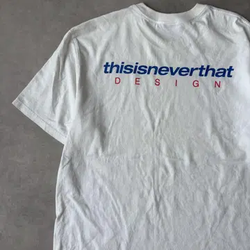 13770 thisisneverthat 백 프린트 로고 티셔츠 XL