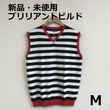B0807A01 새상품 미사용 브릴리언트빌드 골프 V넥 베스트