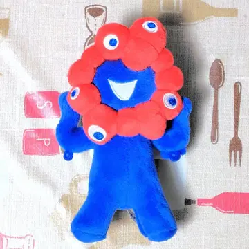 먄먀크 고무 끈 포함 봉제 인형, 택 포함