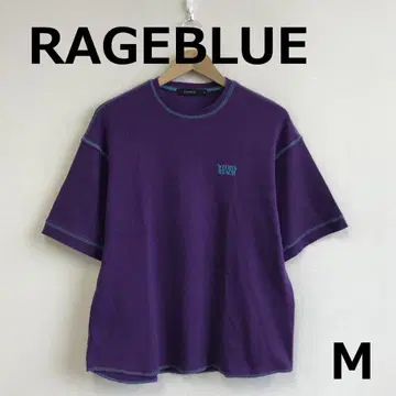 A0807A06 [ RAGE BLUE ] 로고 프린트 티셔츠