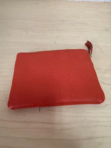 s19 MORABITO 모라비토 코인 케이스 가죽 오렌지